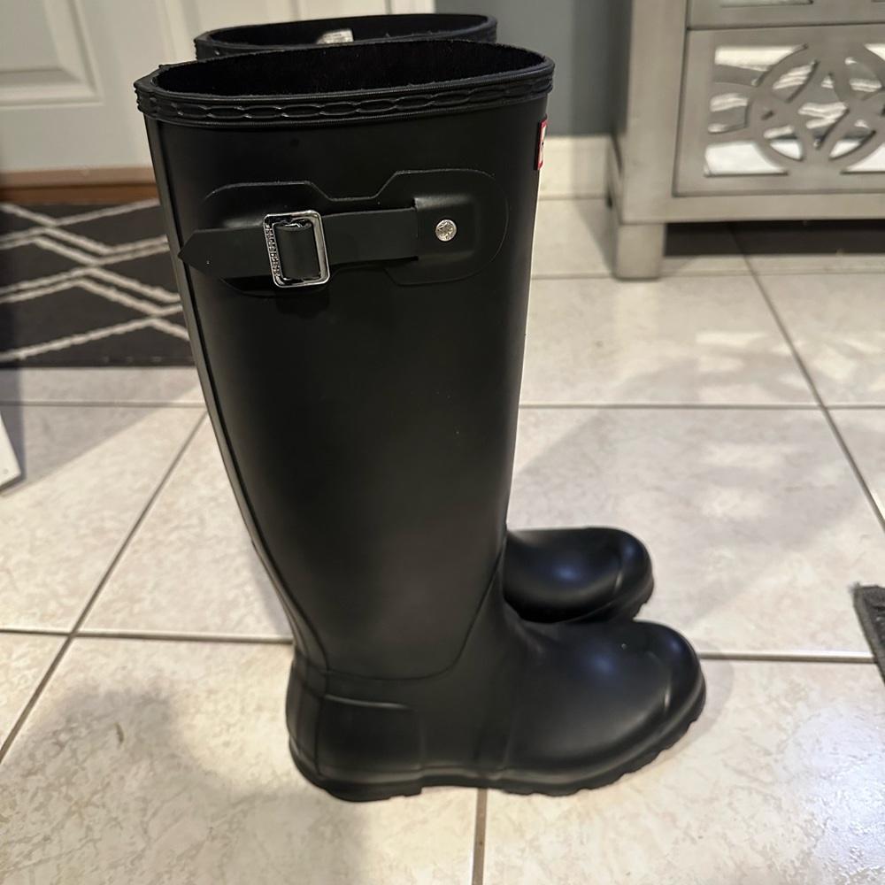 Hunter rain boots